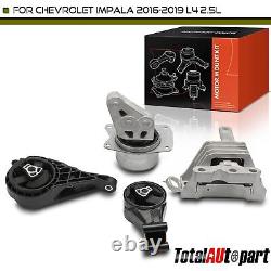 4x Engine Motor & Transmission Mount for Chevrolet Impala 2016-2019 Auto Trans