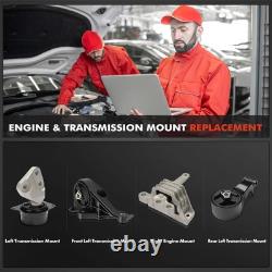 4x Engine Motor & Transmission Mount for Chevy Malibu Limited 2016 Auto Trans