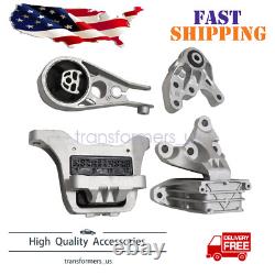 4x Engine & Transmission Mount Kit For 2018-20 Chevrolet Equinox GMC Terrain FWD
