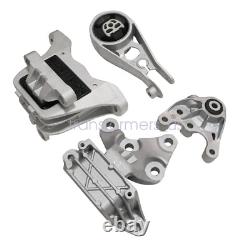 4x Engine & Transmission Mount Kit For 2018-20 Chevrolet Equinox GMC Terrain FWD