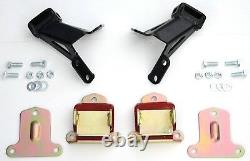 55-57 Chevy BelAir SBC/BBC Engine Brackets & Polyurethane Motor Mounts