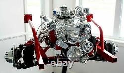 55-57 Chevy BelAir SBC/BBC Engine Brackets & Polyurethane Motor Mounts