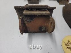 62-67 Chevrolet I6 Inline 6 Cylinder Clamshell Motor Mounts Engine Brackets OEM