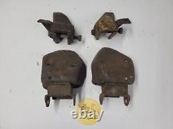 62-67 Chevrolet I6 Inline 6 Cylinder Clamshell Motor Mounts Engine Brackets OEM