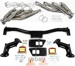 63-67 Chevy/GMC Truck LS Engine Conversion Motor & Transmission Mounts withHeaders