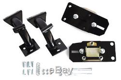 63-67 Chevy Truck LS Engine Conversion Motor Mounts with Trans Crossmember