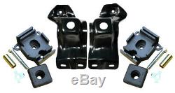 67-72 Chevy/GMC C10 Truck 396/402 BBC Engine Frame Perches & Rubber Motor Mounts