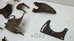 70-76 Chevy Camaro 350 5.7 V8 Complete Set Of Engine Accessory Brackets / A/c