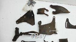 70-76 Chevy Camaro 350 5.7 V8 Complete Set Of Engine Accessory Brackets / A/c