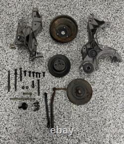 88-92 Chevrolet SBC V8 Engine Serpentine Bracket Set Conversion withPulleys F Body