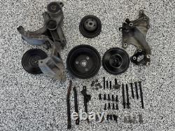 88-92 Chevrolet SBC V8 Engine Serpentine Bracket Set Conversion withPulleys F Body
