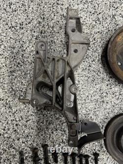 88-92 Chevrolet SBC V8 Engine Serpentine Bracket Set Conversion withPulleys F Body