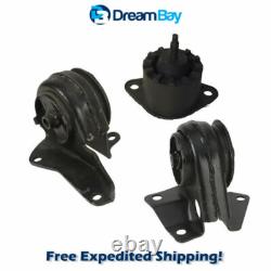 94-03 for Chevy S10/ for GMC Sonoma 2.2L Engine & Trans Mount 3PCS for Manual