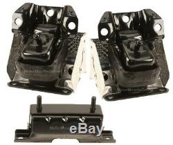 9M1102A 3pc Motor Mounts fit AWD SUV 5.3L 6.0L 6.2L 2007 2014 GMC Yukon XL1500