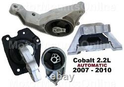 9R3106 4pc Motor Mounts fit AUTO Trans 2.2L Engine Chevy Cobalt 2007 2010