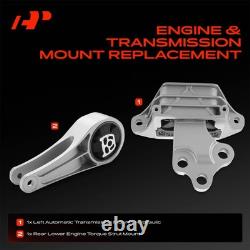 A-Premium 2x Engine Torque Strut & Auto Transmission Mount for Chevrolet Equinox