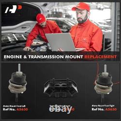 A-Premium 3Pcs Engine Mount & Transmission Mount for Chevy Camaro 10-15 V6 3.6L