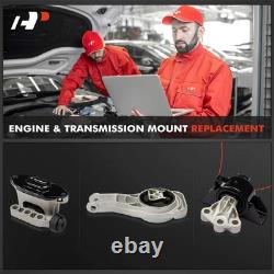 A-Premium 3x Engine Motor Mount Front & Transmission Mount Upper Lower for Chevy