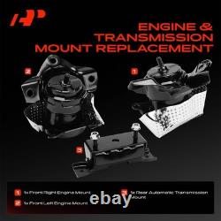 A-Premium 3x Engine Motor &Trans. Mount for Chevy Silverado 1500 19-23 GMC Yukon