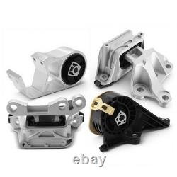 A-Premium 4x Engine Motor & Auto Transmission Mount for Chevy Traverse 18-23 FWD