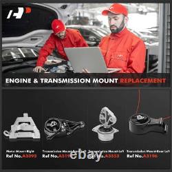 A-Premium 4x Engine Motor & Trans. Mount for Chevrolet Malibu Impala Auto Trans