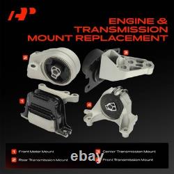 A-Premium 4x Engine Motor & Trans. Mount for Chevy Equinox GMC Terrain 2010-2017