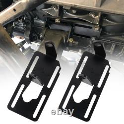Adjustable LS Engine Swap Motor Mount Brackets fo Chevy C10 Silverado G-Body LS1