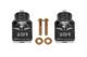 BMR Black Motor Mount Kit Solid Bushings For 08-09 Pontiac G8/14-17 Chevrolet SS