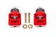 BMR Fit Chevy SS and Pontiac G8 Motor Mount Kit (Polyurethane) Red