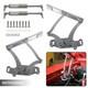 Billet Hood Hinge Kit Left and Right Side For Chevy Camaro Firebird 1967-1969 SL