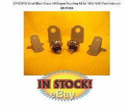 CP-2101G Small Block Chevy V8 Engine Mounting Kit for 1935-1940 Ford (weld-on)
