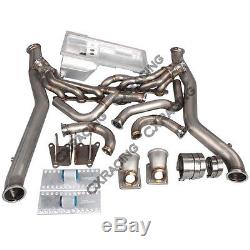 CX LS1 Engine Mount Kit Manifold Header Downpipe Oil Pan For Chevrolet Chevelle