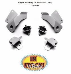Chassis Engineering CP-1112 1955-57 Chevy Engine Mounting Kit -SB & BB Chevy