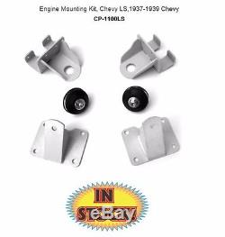 Chassis Engineering Motor Mount Kit for Chevy LS into 1937-1939 Chevy CP-1100LS