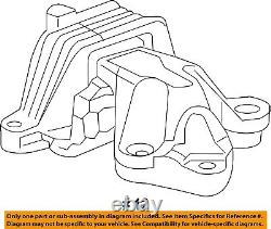 Chevrolet GM OEM 2016 Malibu-Transmission Trans Mount 84034273