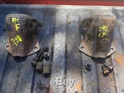 Chevy 292 motor mounts to block with spacers