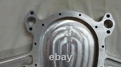 Chevy Small Block Front Machined Aluminum Motor Mount Plate street drag hot rod