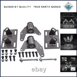 Complete LS Engine Mount Adapter Kit for Chevrolet G-Body Vehicles 1973-1988