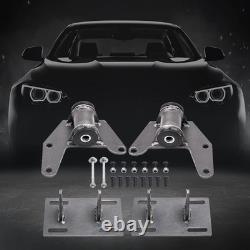 Complete LS Engine Mount Adapter Kit for Chevrolet G-Body Vehicles 1973-1988