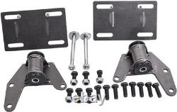 Complete LS Engine Mount Adapter Kit for Chevrolet G-Body Vehicles 1973-1988