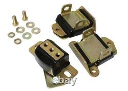 ENERGY SUSPENSION 3.1120G SBC Motor & Trans Mount Kit Zinc Finish Black