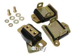 ENERGY SUSPENSION 3.1120G SBC Motor & Trans Mount Kit Zinc Finish Black