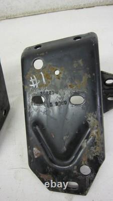 ENGINE FRAME MOUNT BRACKETS TOWERS 4WD CHEVY GMC TRUCK 73-87 CHEVY K10, k20, k30#1