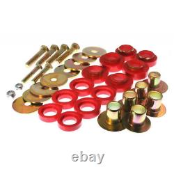 Energy Suspension For Chevy Chevy II 1968 Body Mount Red
