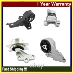 Engine Motor & Auto Trans Mount For Chevrolet Malibu 2008-2010 2.4L 4 Speed 4PCS