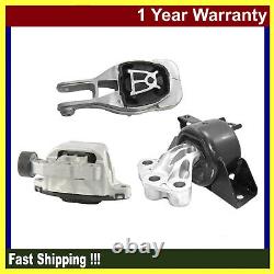 Engine Motor & Manual Trans Mount For Chevrolet Chevy Sonic 1.4 1.6 1.8 Set 3PCS