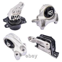 Engine Motor Mount & Auto Trans Mounts 4Pcs for Chevrolet Equinox 3.0 3.6L 10-17