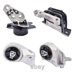 Engine Motor Mount & Auto Trans Mounts 4Pcs for Chevrolet Equinox 3.0 3.6L 10-17