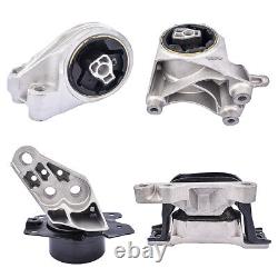 Engine Motor Mount & Auto Trans Mounts 4Pcs for Chevrolet Equinox 3.0 3.6L 10-17