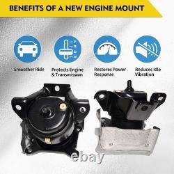 Engine Motor Mount Set, Fits 2015-2020 Chevy Tahoe Suburban, GMC Yukon, Cadil